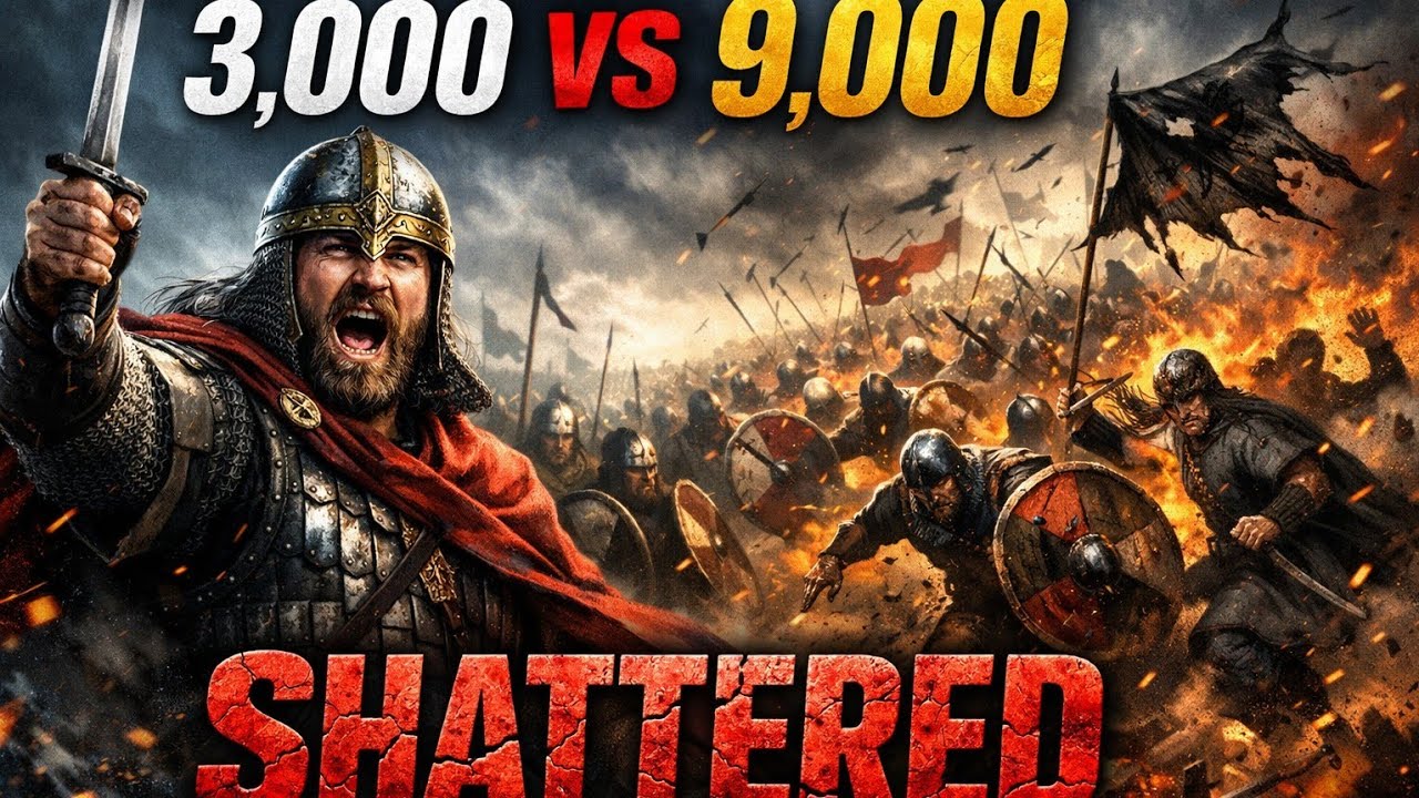 3000 vs 9,000 — How Alfred the Great SHATTERED the Viking Army at Edington