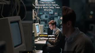The First Text Message Ever Sent… And It Was Only Two Words