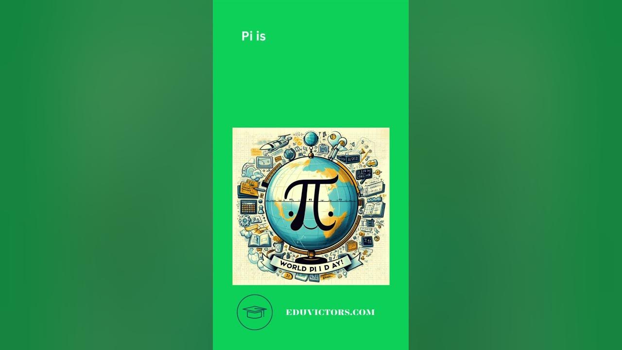 Happy World Pi Day! March 14 2024 piday worldpiday education YouTube
