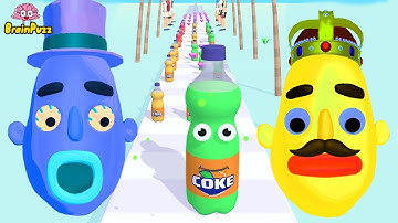 Sandwich Runner 🍹 Juice Run - Funny Mobile Games All Levels Gameplay VIDEO ipad,android BIG UPDATE