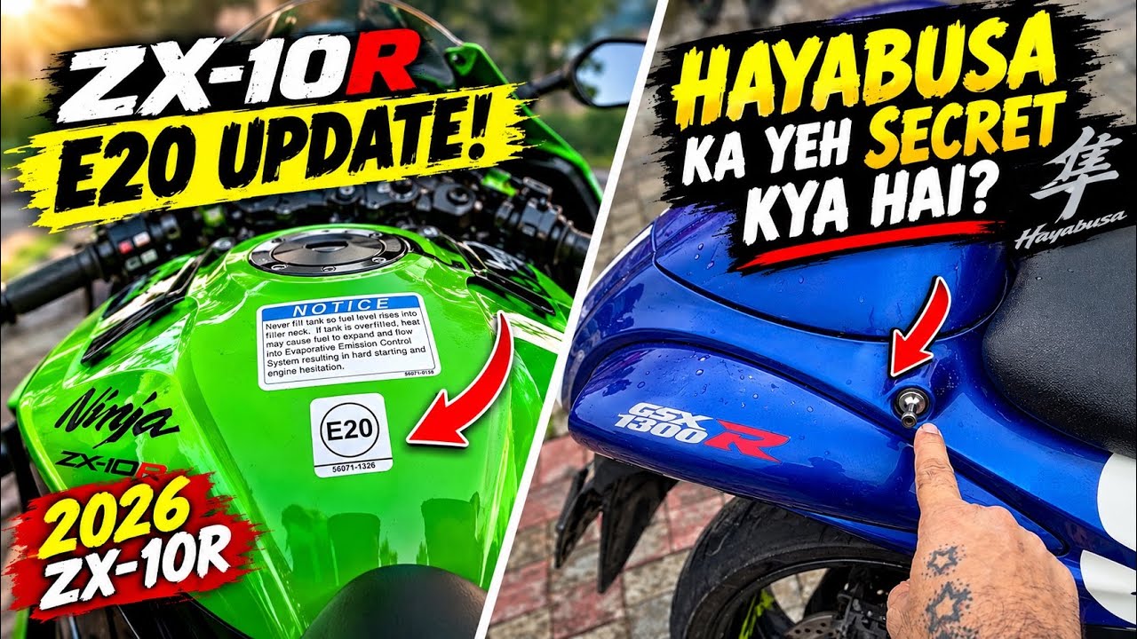 New ZX10R E20 Model In India! 🇮🇳 + Hayabusa Pillion Secret