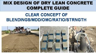 DRY LEAN CONCRETE MIX DESIGN #DLC_MDD_OMC #DLC_Blending_Ratio #Dry_Lean_Concrete_Complete_mix_design screenshot 5