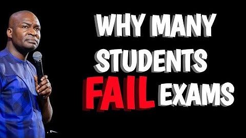 Why students fail exams | Apostle Joshua selman