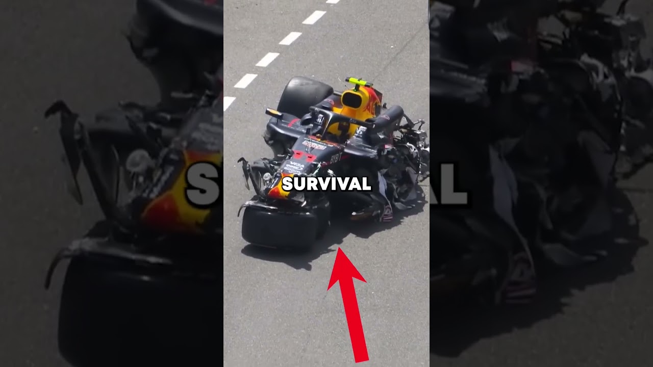 How F1 drivers survive crashes #f1