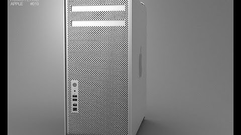 3D Model Apple Mac Pro at 3DExport.com