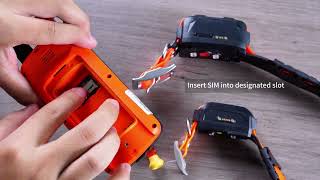 eSEEK Handheld SIM Card Install