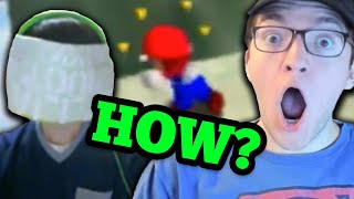 Reacting to the NEW blindfolded SM64 world record speedrun