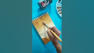 Coffee ☕ Painting 🤩 #shorts #art