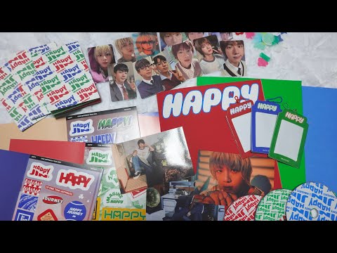 UNBOXING ] Jin (BTS) 'Happy' (Set) + 'Happy' (Weverse Albums ver