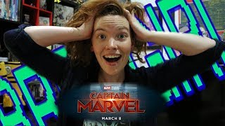 Captain Marvel Trailer Reaction