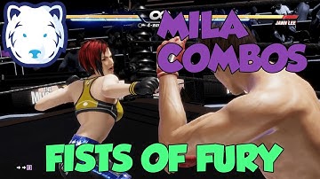 DOA6 | Mila Combos with inputs