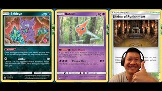 Zero Energy ROTOM Deck With Sableye and Shrine Of Punishment Upgrades