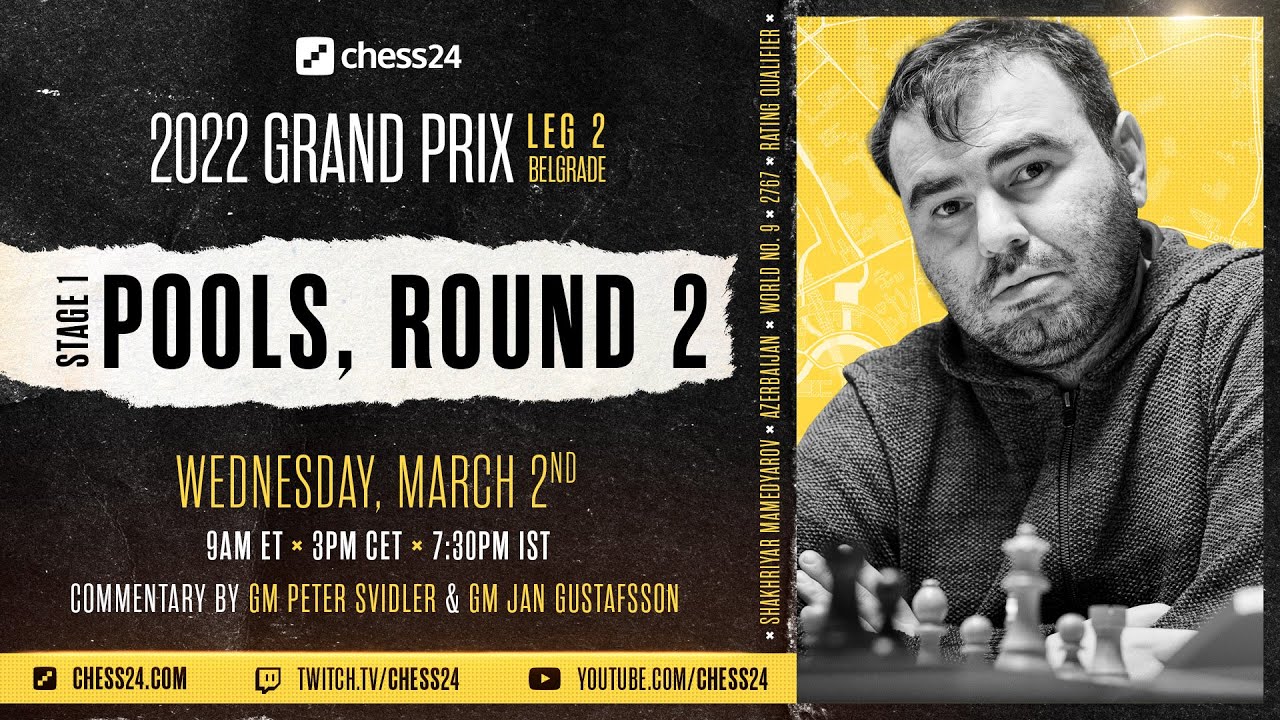 Round 1, Belgrade FIDE Grand Prix, Leg 2