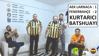 FENERBAHÇE MAÇINA TEPKİ VERDİK (AEK LARNACA 1 FENERBAHÇE 2) BAYAĞA KOMİK KAÇIRMAYIN :)