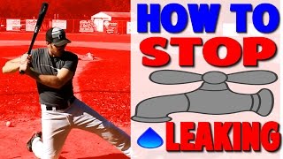 Baseball Hitting Fix: "Leaking" | Pro Speed Baseball