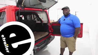 etrailer | A Closer Look at the WeatherTech Cargo Liner in a 2024 Jeep Wrangler 4xe