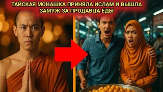 От монашества к исламу: тайка приняла ислам и вышла замуж за скромного продавца еды