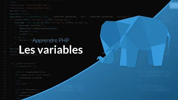 Comment Ecrire une variable en PHP ?