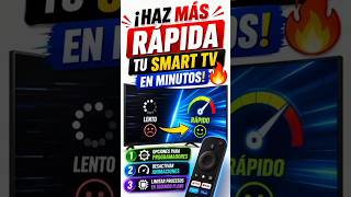 Haz MÁS Rápida tu Smart TV en Minutos! 🔥📺
