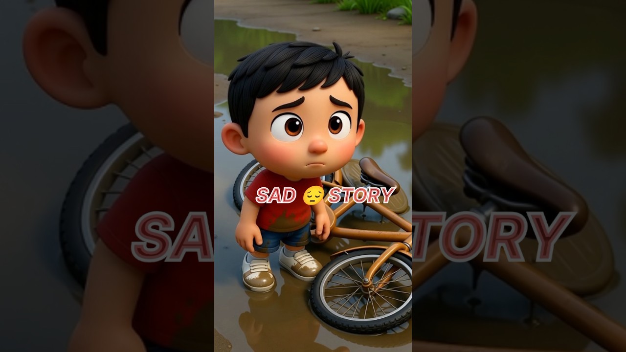 🥺🫵The Boy and His Magical Bicycle 🚲✨ | Sad Twist | Must watch  