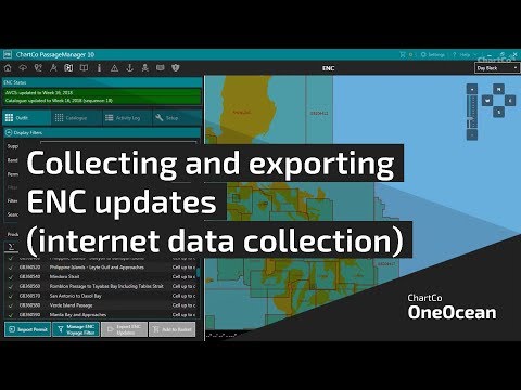 ChartCo OneOcean - Collecting and exporting ENC updates (internet data collection)