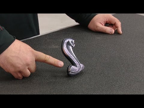 Mustang Ford Grille Emblem Cobra Snake With Bracket GT500 2007-2014 - Mustang Ford Grille Emblem Cobra Snake With Bracket GT500 2007-2014
