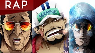 RAP de los ALMIRANTES (One Piece) | Rap Squad 09 ft Ivangel Music & Doble Cero chords