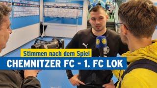 Stimmen nach dem Spiel gegen den Chemnitzer FC am 12.05.2023