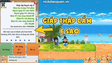 Ngọc Rồng Online - Giáp Luyện Tập 6 Sao Thập Cẩm Của Quân
