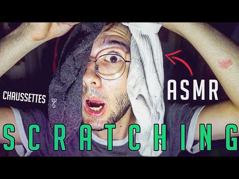 ASMR Français • Scratching // Chaussettes | Binaural