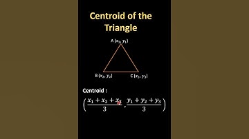 Centroid of a Triangle | #jeemains #jeeadvanced #maths #pw #pwians #geometry #unacademyjee #triangle