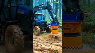 Unbelievable The Gaint Tractor That Destroys The Jungle