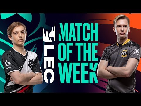 #LEC Match of the Week | G2 vs SPY | SAT July 20th