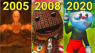 Evolution of Media Molecule Games 2005-2020