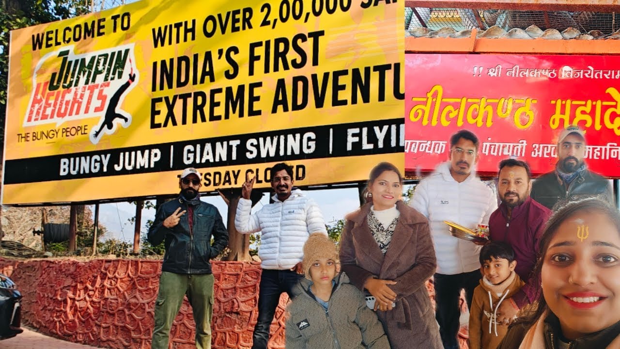 Finally Bungee jumping kar hi li🤩