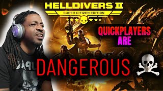 Two Marines Corps Veterans Play Helldiver 2 Part 2 | Quick Players are DANGEROUS