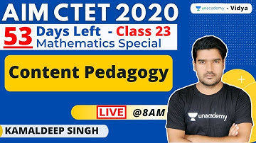 Aim CTET 2020 | 53 days Left! Content Pedagogy | Kamaldeep Singh