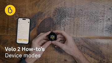 Velo 2 How-To: Device modes