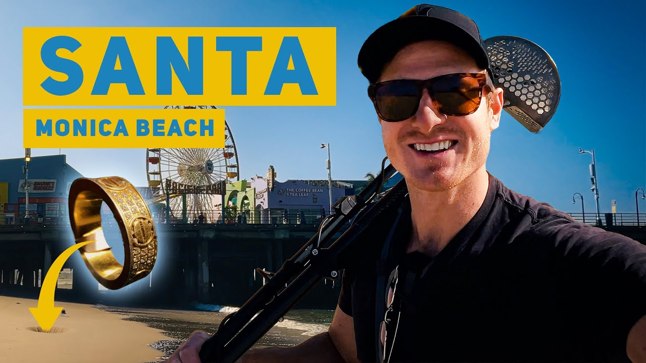 Metal Detecting LA’s Most Popular Beach