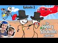 Infiltrating The Airship! The HENRY STICKMIN Collection Episode 3
