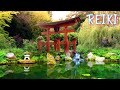 Música Reiki con Campanas cada 3 Minutos y Sonido de la Naturaleza, Relajante, Sanación Tranquilizar