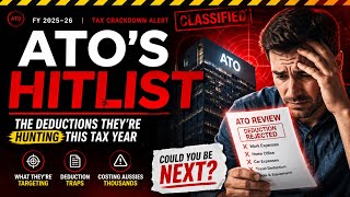 ATO Crackdown FY25-26: The Deductions Costing Aussies Big! 💸
