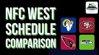 NFC West 2024 Schedule Conparison