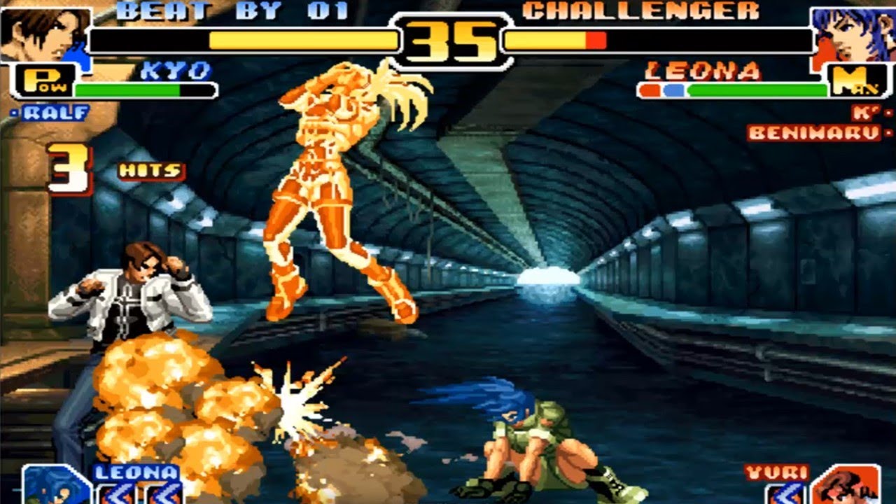 KOF 99 (广浆草薙烈) VS Ya Wang(吖王) 킹 오브 파이터 99