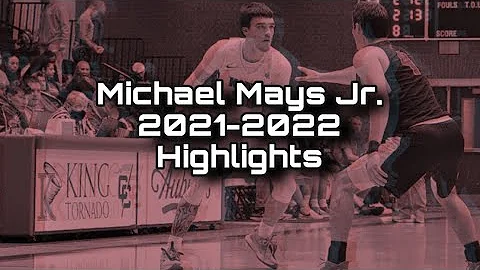 Michael Mays Jr. 2021-2022 Full Junior Season High...