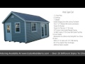 Vinyl Cape Cod Portable Building Vinyl Cape Cod Portable Building