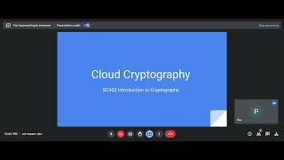 Introduction to Cloud Cryptography