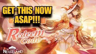 The Legend of Neverland: Global - NEWEST REDEEM CODE (GET THIS NOW ASAP!!!)