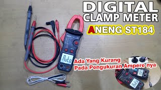 Measuring Electric Amperage and Frequency - Aneng ST184 Digital Clamp Meter // Multimeter Review ...