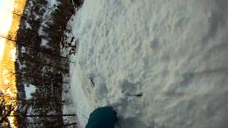 Off piste in Risoul